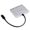 SilverStone SST-EP06C USB 3.1 Type-C naar VGA / USB Type-C / USB Type-A adapterhub