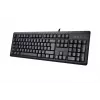 A4Tech KR-92 toetsenbord universeel USB QWERTY Engels zwart