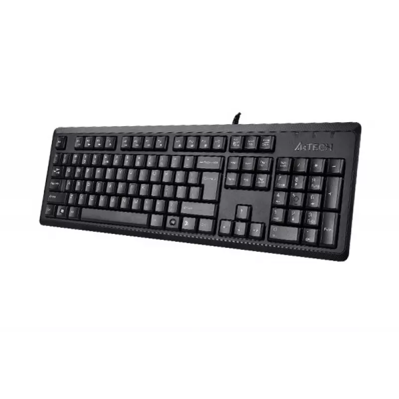 A4Tech KR-92 toetsenbord universeel USB QWERTY Engels zwart