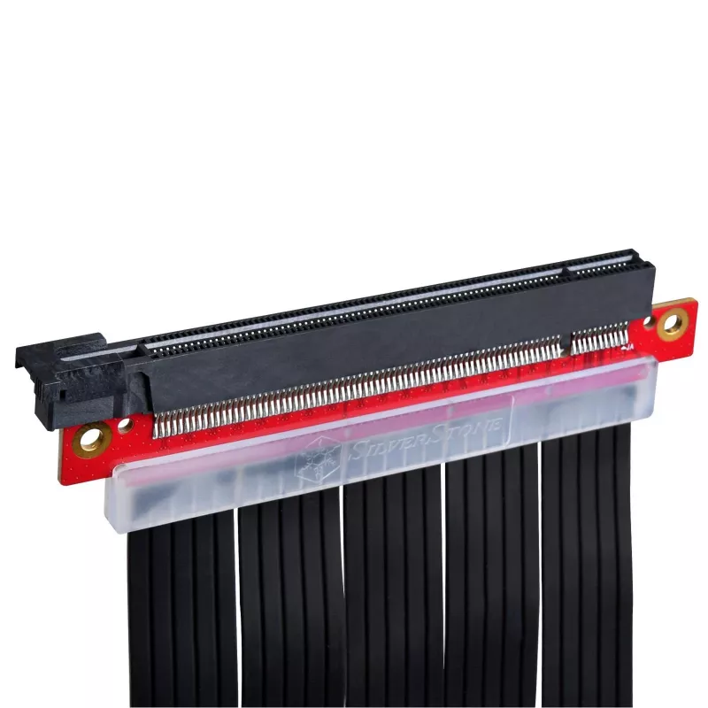 SilverStone SST-RC04B-400 PCIe x16 riserkabel, PCIe 3.0, 40 cm, zwart