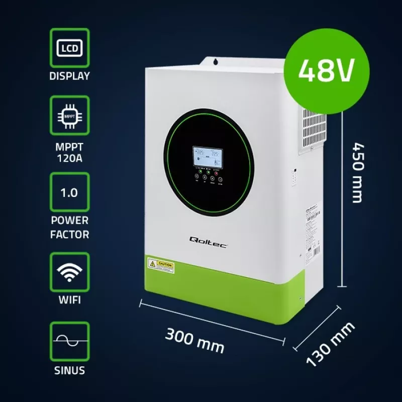Hybride zonne-omvormer off-grid 6200W | 120A