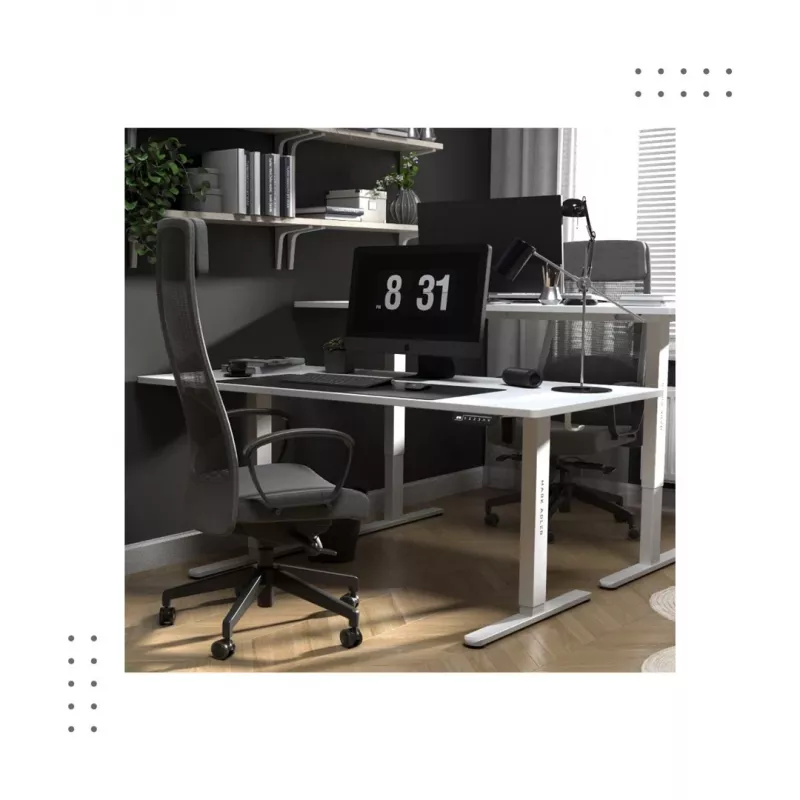 Elektrisch bureau MA-Leader 7.6 wit