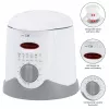 Clatronic FFR 2916 Single 1 L losstaand apparaat 900 W friteuse grijs, wit