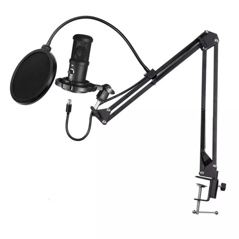 Studiomicrofoon Easypix 62021 zwart