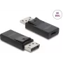 DELOCK USB Type-C-naar-DisplayPort-adapter 8K met HDR- en HDCP-ondersteuning