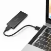 M.2 SATA SSD-behuizing QOLTEC 51854 USB 3.0 gereedschapsloos