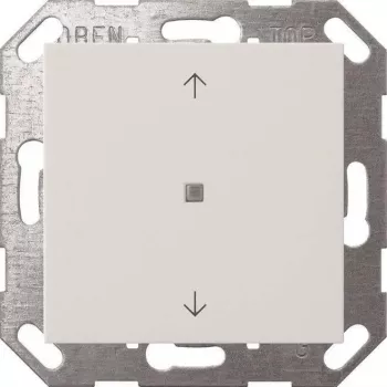 gira KNX wiptoets, 1-voudig, zuiver wit (model 517203)