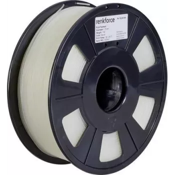 Renkforce RF-4511200 3D-printmateriaal polymelkzuur (PLA) transparant 1 kg (RF-4511200)