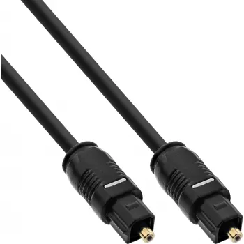 InLine optische audiokabel Toslink stekker / stekker 2 m, blauw