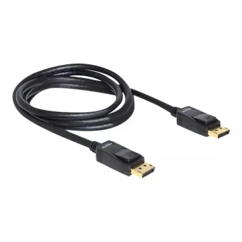 DisplayPort-kabel DeLOCK 82585 2 m zwart