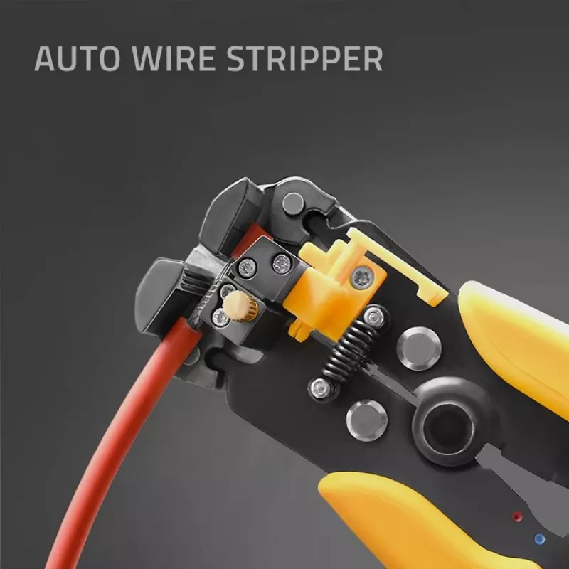 Qoltec zonne-gereedschapsset compatibel met MC4-aansluitingen | krimptang + automatische striptang
