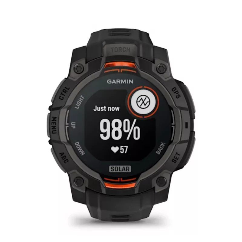Garmin Instinct® 3 – 45 mm, solarhorloge zwart