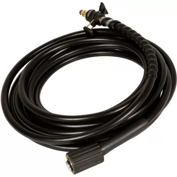 PVC hogedrukslang, 6 meter zwart, voor TC-HP / TE-HP