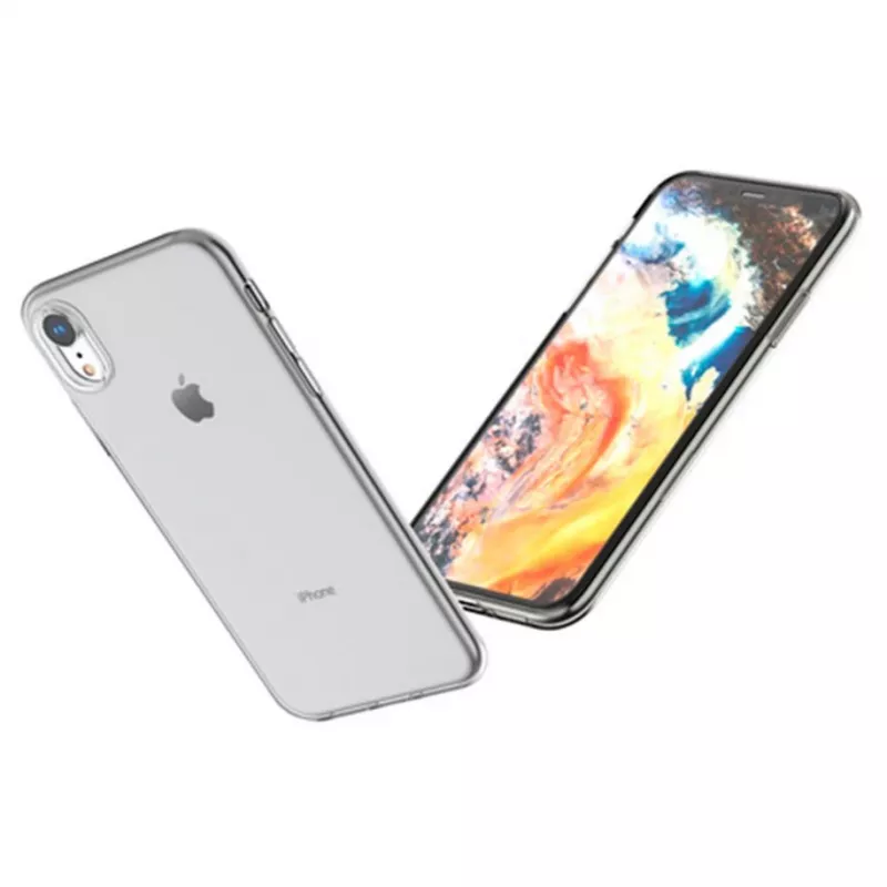 Smartphonehoesje Devia Naked TPU voor iPhone XS / X 5,8 inch transparant tea