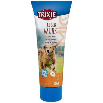 Trixie Treat TRIXIE 3176 110 g glutenvrije, suikervrije gevogeltepasta als lekkernij voor volwassen honden, tube
