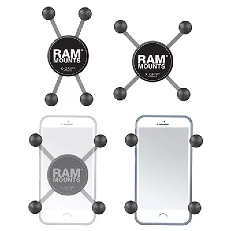 RAM Mounts X-Grip universele telefoonhouder met kogel