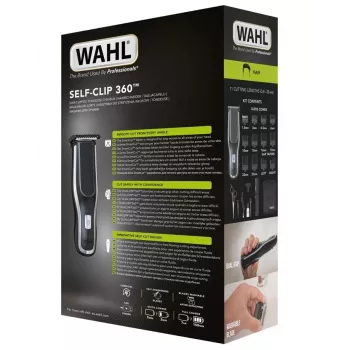 Wahl Self-Clip 360 zwart, zilver lithium-ion (Li-Ion)
