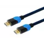 Savio GCL-02 HDMI-kabel 1,8 m HDMI Type-A (standaard) zwart, blauw