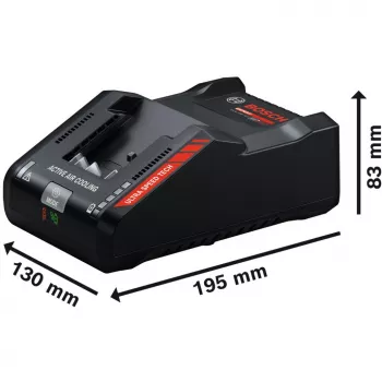 Powertools Expert Snellader EXAL18V-160 (zwart, AMPShare Alliance)