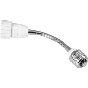 Lampadapter EUROLITE E-27 naar GU-10 zwanenhals, model 94601430