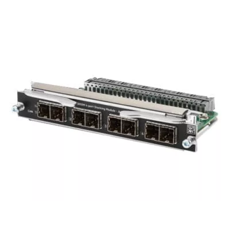 HPE - Aruba Series - netwerkstapelmodule 4 voor 3810M stacking-module met 4 aansluitingen