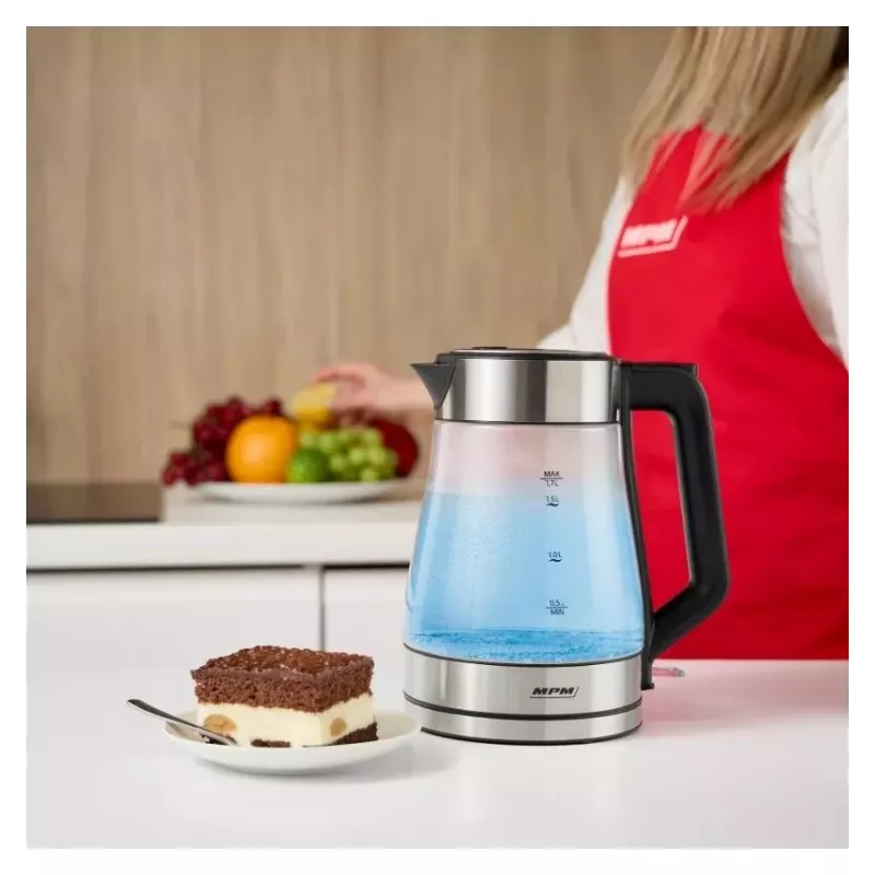 Waterkoker MPM 1.7L 2200W zwart