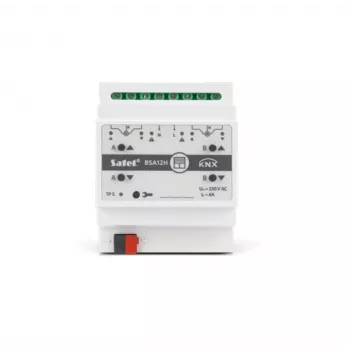 SATEL KNX 2-kanaals jaloezieactor 230V AC KNX-BSA12H