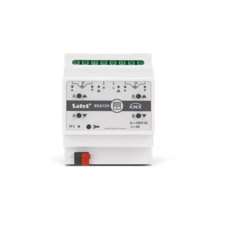 SATEL KNX 2-kanaals jaloezieactor 230V AC KNX-BSA12H