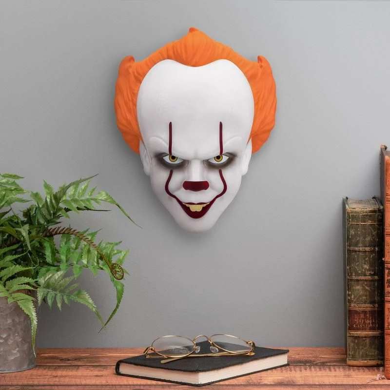 Tafellamp Paladone maskerlamp PP11207ITV2 Pennywise LED, thematische maskervormige lamp