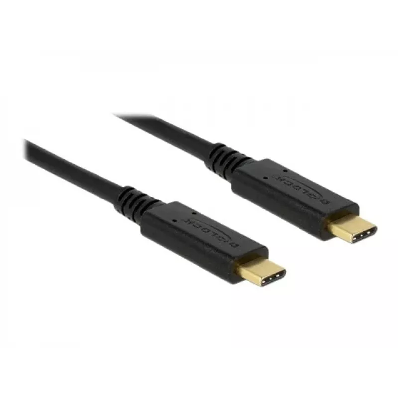 USB-kabel DeLOCK 83668 USB 3.2 Gen 1 2m USB C zwart