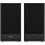Multimedia-luidspreker SVEN SPS-702 (stereo, 40W, 40Hz-22Hz, zwart leer)