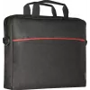 Aktetas DEFENDER Defender Lite voor 39,6 cm (15,6 inch) laptops, polyester, zwart, 430×310×80 mm