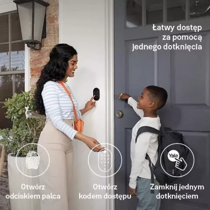 Keypad-accessoire voor Yale Smart Locks 05/303000/BL — 69×19×122 mm