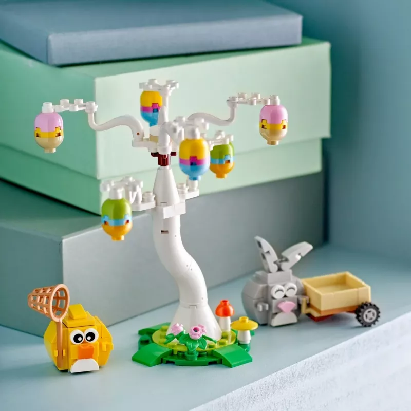 Blocks 40808 Paashaas en kuiken eieren zoeken