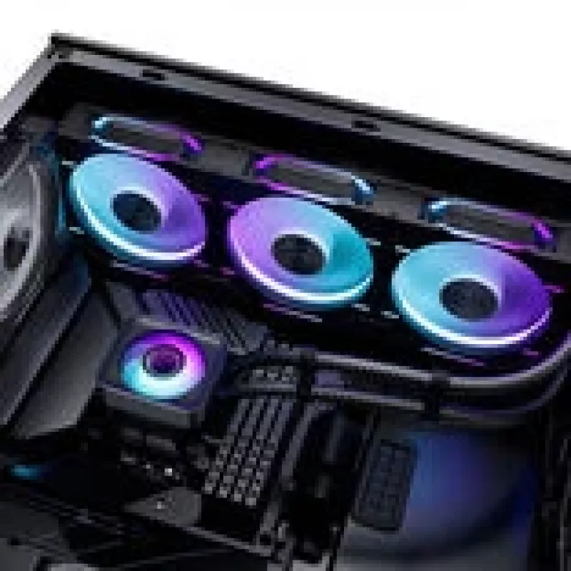 Phanteks Glacier One 360D30 X2 DRGB AIO-waterkoeler, 360 mm, Zwart