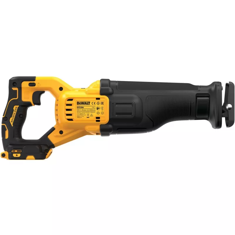 DeWalt DCS386 18v XR cordless brushless FLEXVOLT high power reciprozaag