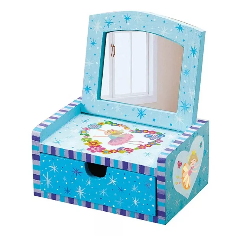 Craft Box Borella Girl Crafts doosje met spiegel en fee