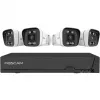 Foscam FNA108E-B4-2T videobewakingssysteem wit 4x 4K PoE bulletcamera, 1x 8-kanaals NVR
