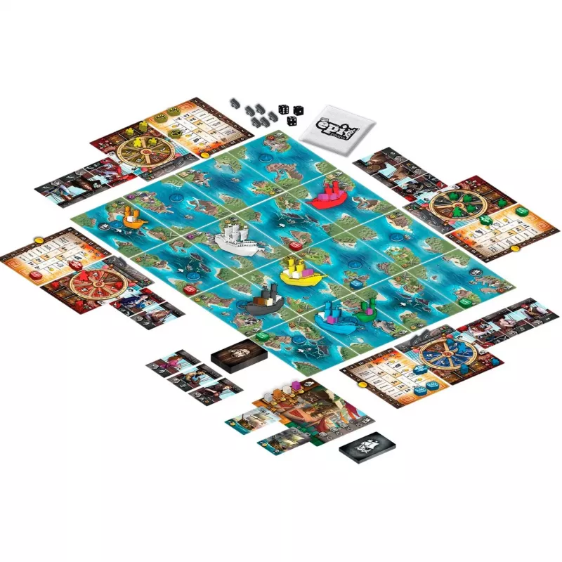 Tiny Epic Pirates familiespel