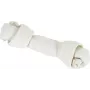 Dental kauwbot ZOLUX Knotted White Bone 140 g — stevig runderkauwartikel voor middelgrote rassen (250 mm)