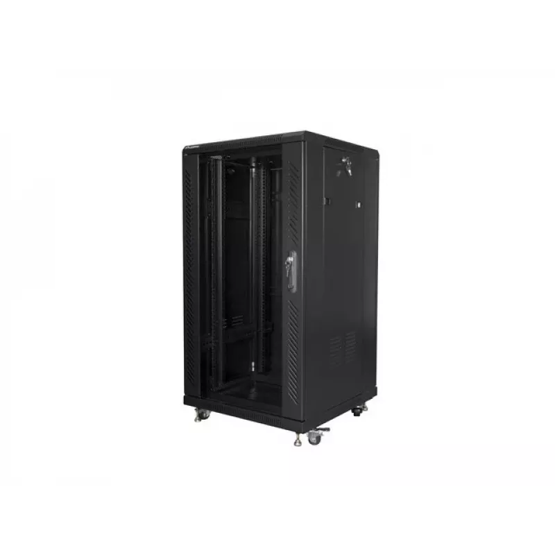 Lanberg FF01-6622-12B rackkast 22U vrijstaand zwart