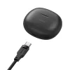 Hoofdtelefoon Usams BHUYO01 Bluetooth-hoofdtelefoon 5.3 TWS Rhymbo zwart