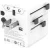 Reisadapter 20W GaN Nomad 2xUSB-C + 1xA