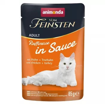 ANIMONDA VF Raffinesse in saus met kip+kalkoen 85g