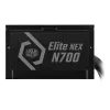Elite NEX 230V 700, 700 W, 200 - 240 V, 47 - 63 Hz, 5 A, actief, 110 W