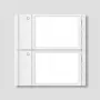 Siedle deurbel TM 700-2-0 W wit (210011962-00)