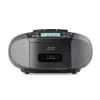 Radio-speler JVC RC-E444B zwart met cd-speler en FM-tuner