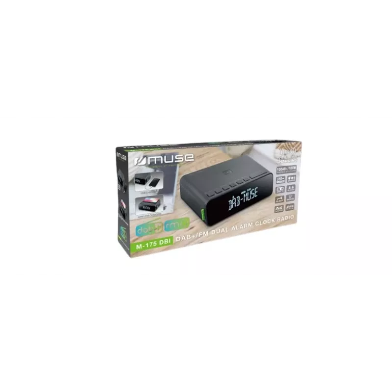 Muse M-175DBI radio draagbaar zwart