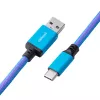 Cablemod CM-PKCA-CLBALB-ILB150ILB-R USB-kabel 1,5 m USB A USB C blauw (CM-PKCA-CLBALB-ILB150ILB-R)