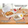 Elektrische lunchbox Beper 90.920R – 1 L voedselwarmer